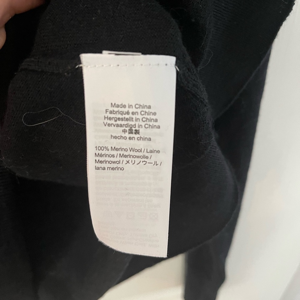 J crew black Margot turtleneck sweater at826 - Picture 4 of 4